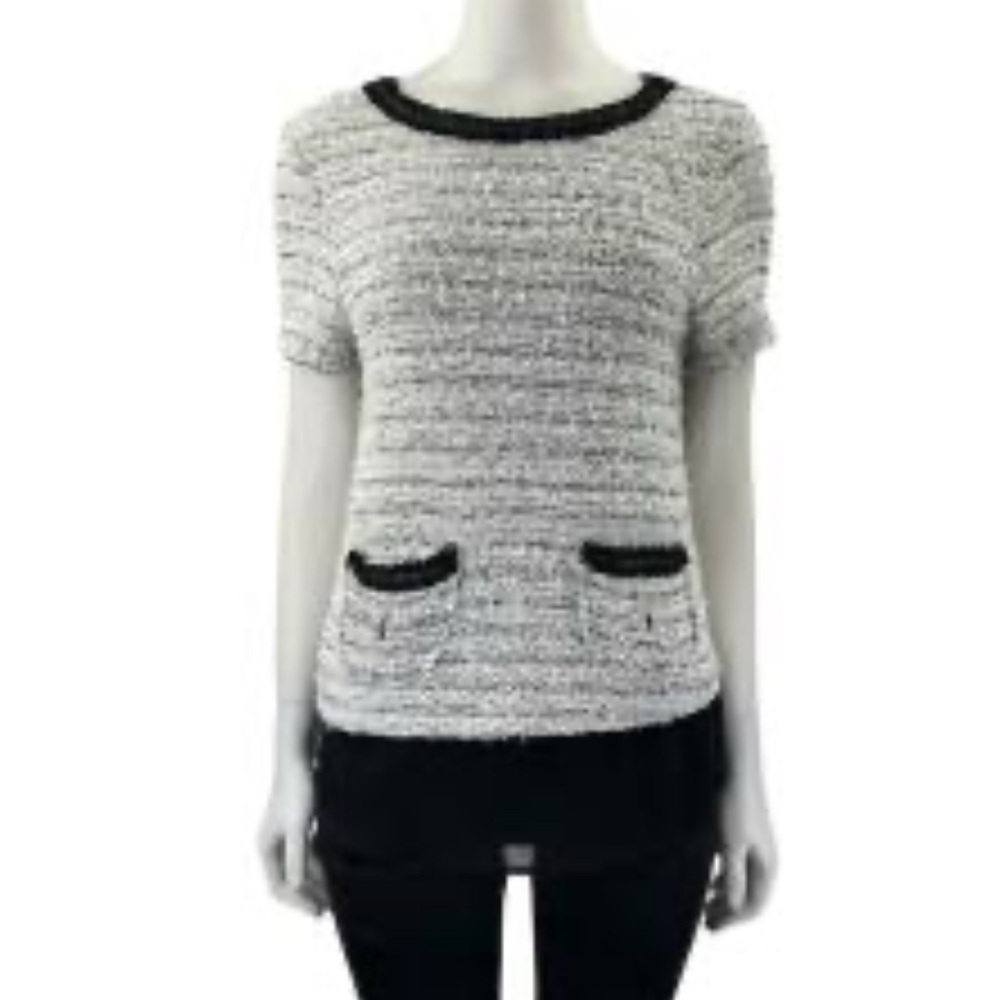NWT Zara Tweed Top Size S
